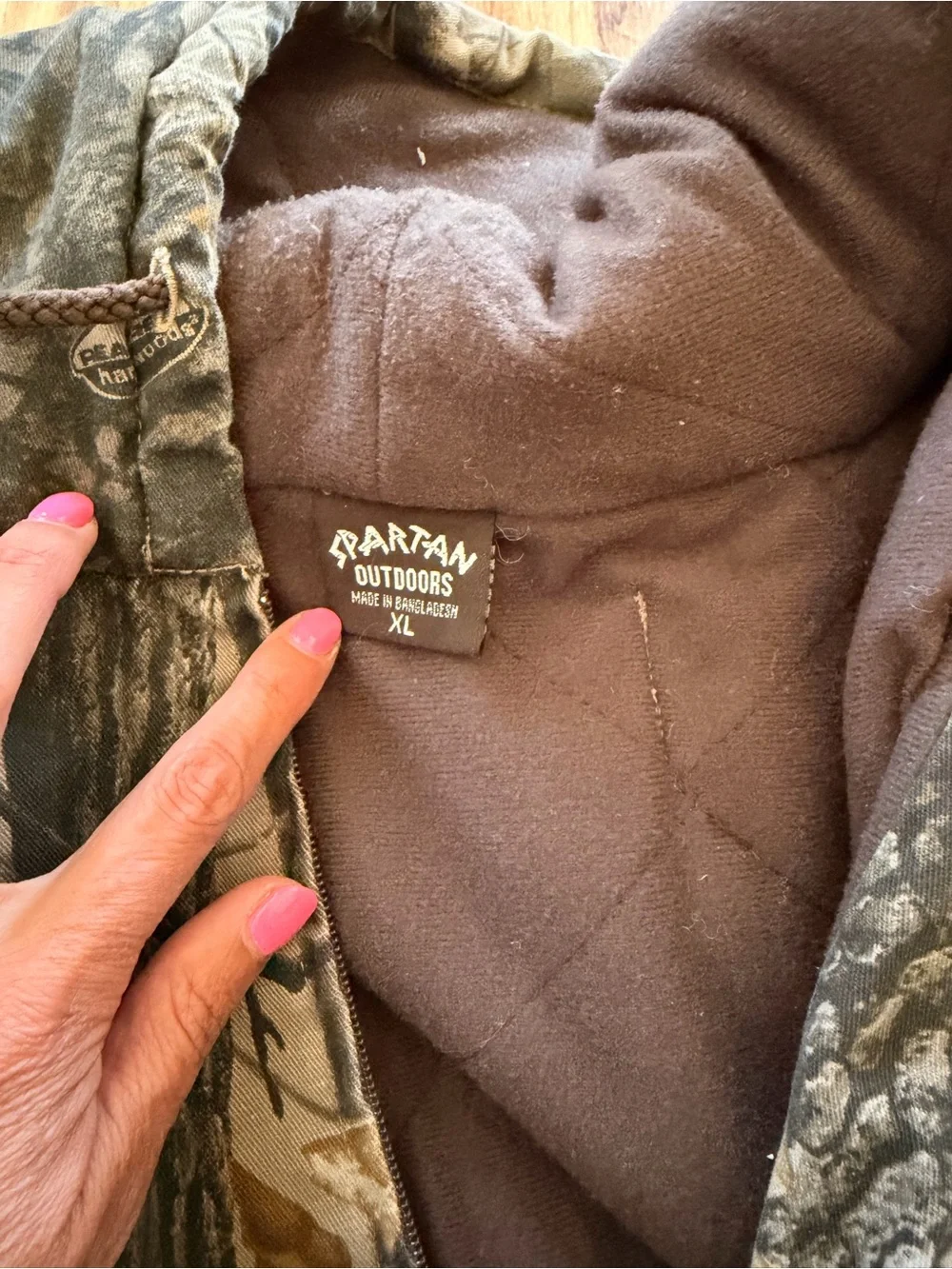 Vintage Men's Spartan Outdoors / RealTree Camo Military Field Jacket